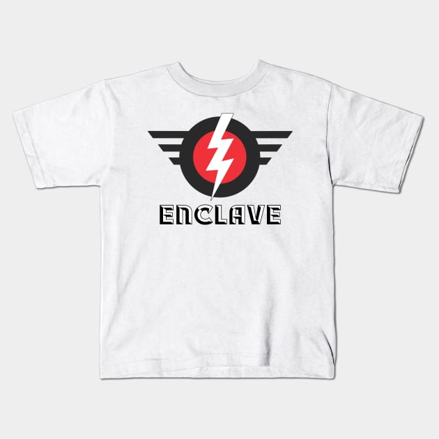 ENCLAVE Kids T-Shirt by theanomalius_merch